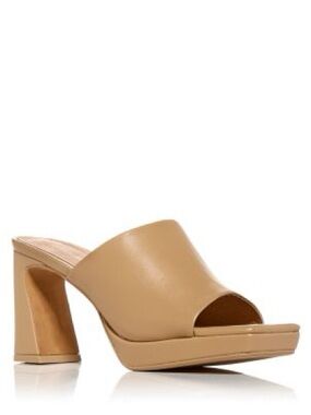 Jeffrey Campbell caviar platform slide sandal